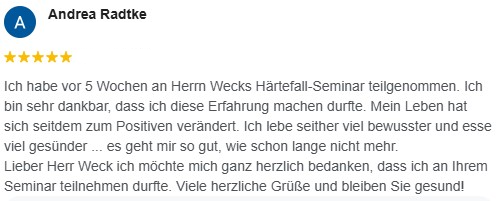 Google-Bewertung von Andrea Radtke, 5 von 5 Sternen