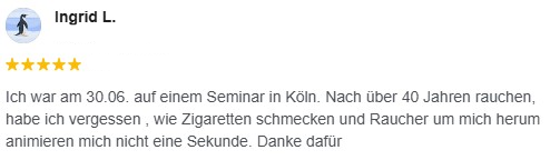 Google-Bewertung von Ingrid L., 5 von 5 Sternen
