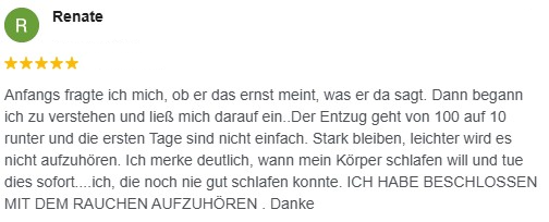 Google-Bewertung von Renate, 5 von 5 Sternen