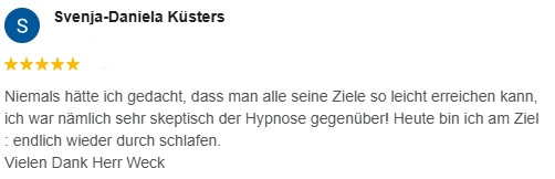 Google-Bewertung von Svenja-Daniela Küsters, 5 von 5 Sternen